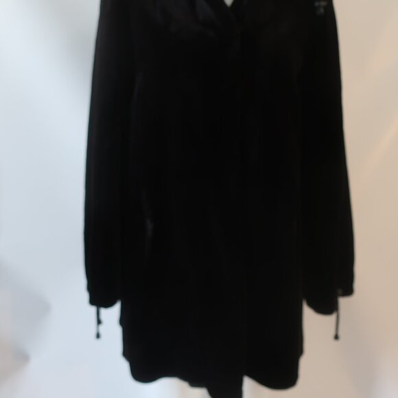 Womens Christie Brothers Black Sheered Mink Jacket L - Picture 4 of 14